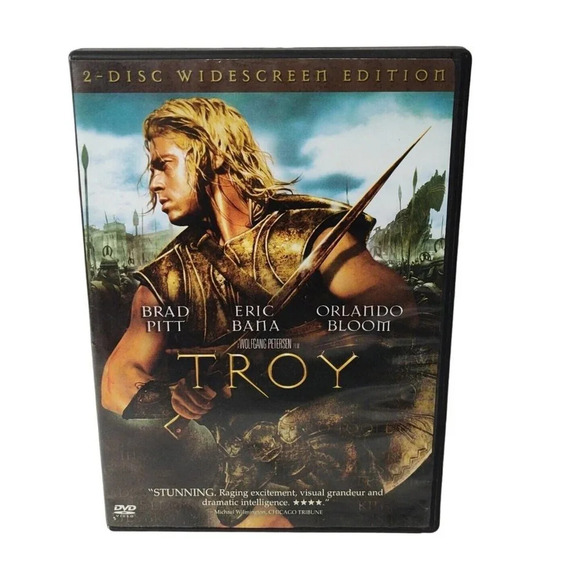 Troy 2-Disc Widescreen DVD Brad Pitt Rated R - Picture 1 of 8